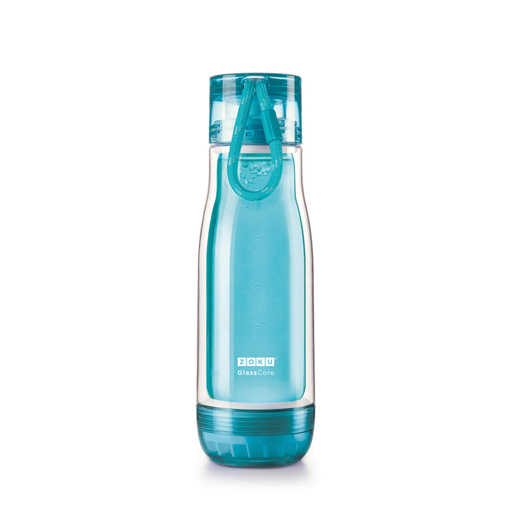 Core Bottle Everyday 475ML Vetro Azzurro Zoku